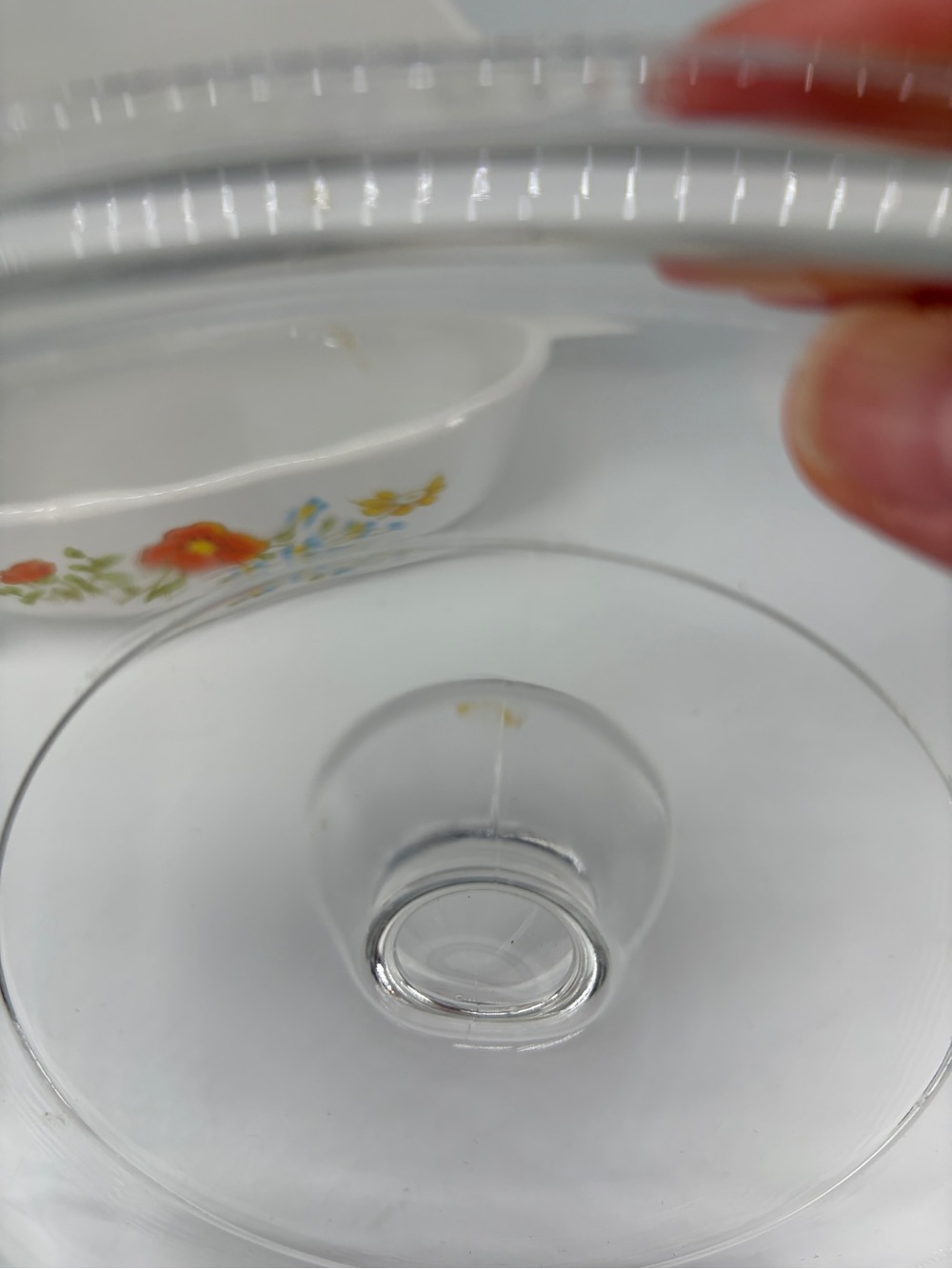 Corning Ware Wildflower 1qt dish with lid - Picture 13 of 14